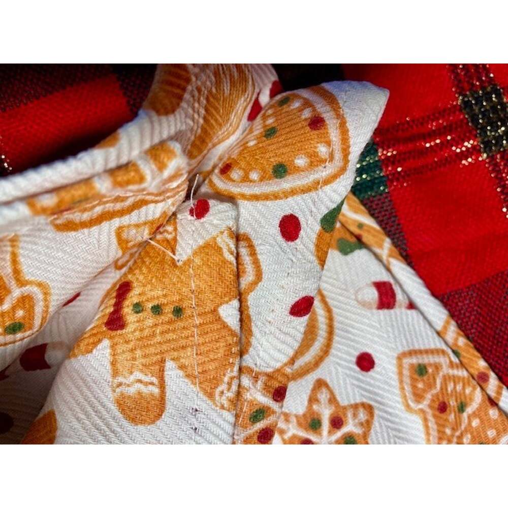 Gingerbread Man Kitchen Tea Towel - Picture 2 of 5